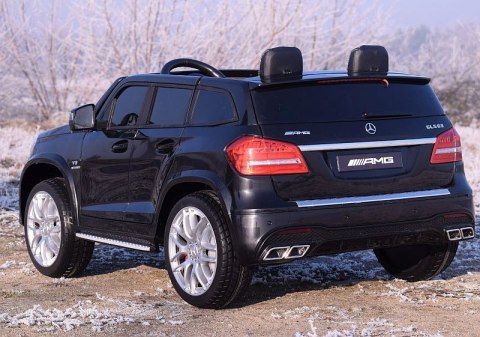 MERCEDES GLS 63, 4 SILNIKI, 2X12 V, MIĘKKIE KOŁA, MIĘKKIE SIEDZENIE, KLIMATYZACJA DLA 2 DZIECI/HL228