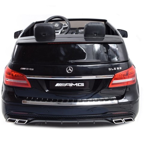 MERCEDES GLS 63, 4 SILNIKI, 2X12 V, MIĘKKIE KOŁA, MIĘKKIE SIEDZENIE, KLIMATYZACJA DLA 2 DZIECI/HL228