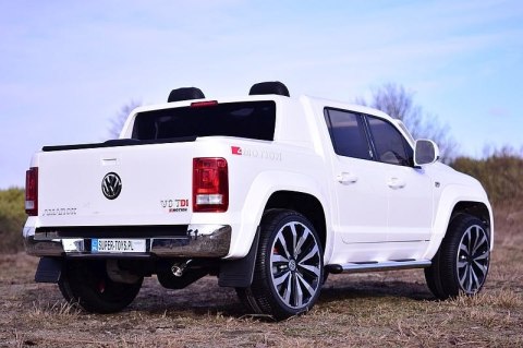 AUTO VW AMAROK, MIĘKKIE KOŁA, MIĘKKIE SIEDZENIE, WOLNY START, FUNKCJA BUJANIA/DMD298