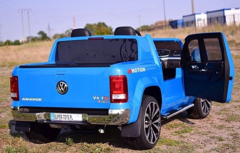 AUTO VW AMAROK, MIĘKKIE KOŁA, MIĘKKIE SIEDZENIE, WOLNY START, FUNKCJA BUJANIA/DMD298