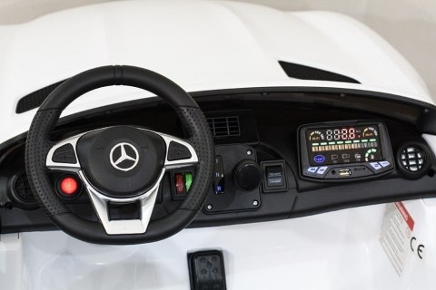 MERCEDES DWUOSOBOWY GT R 4x4, MIĘKKIE KOŁA EVA, MIĘKKIE SIEDZENIE FULL OPCJA/HL289