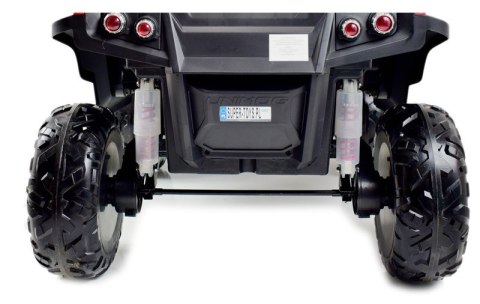 MERCEDES BENZ UNIMOG 4X4,12V14AH, AMORTYZATORY, MIĘKKIE KOŁA, MP4, SUPER OPCJA/UNIMOG