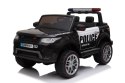 JEEP POLICJA 4X4, 2x12V Z AMORTYZATORAMI, PILOT, FUNKCJA BUJANIA, REDUKTOR/ XMX-601