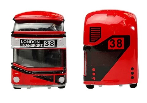 Piętrowy Autobus Napęd Naciągowy 6 Kolorów