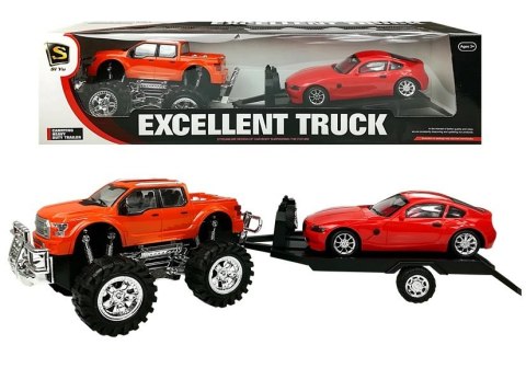 Zestaw Pojazdów Monster Truck Laweta 58 cm