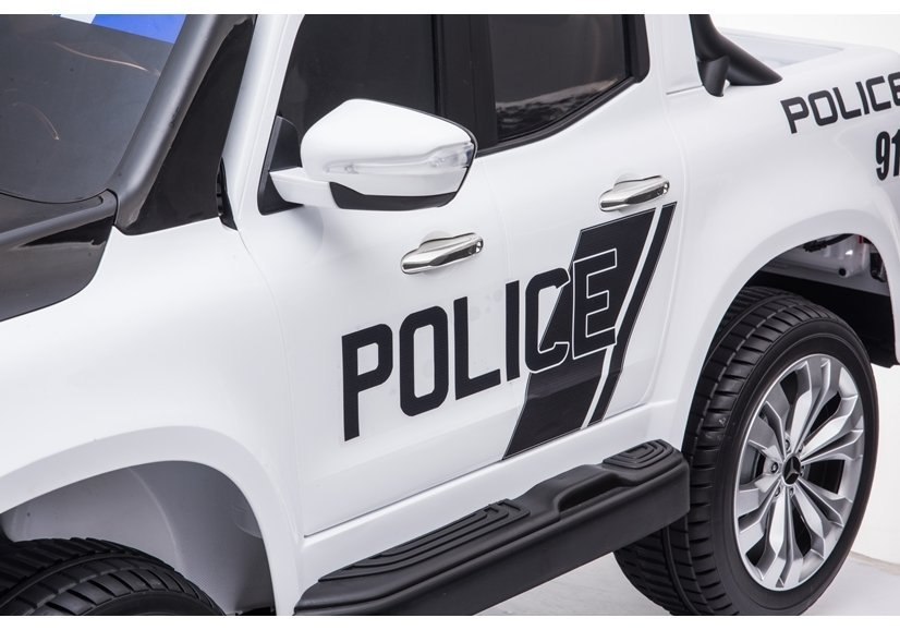 Auto na Akumulator XMX606 Policyjne Białe