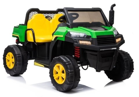 Pojazd na Akumulator A730-1 Zielono-Żółty