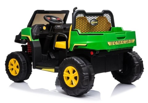 Pojazd na Akumulator A730-1 Zielono-Żółty