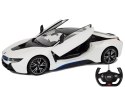 Auto R/C BMW i8 Rastar 1:14 Biały Drzwi Automatyczne