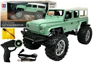 Auto Zdalnie Sterowane Jeep R/C Zielony 1:14 2.4G