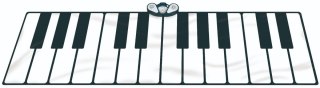 Duża Mata Muzyczna Super Keyboard