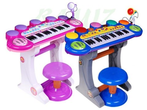 Keyboard Werble 3 Oktawy Niebieski