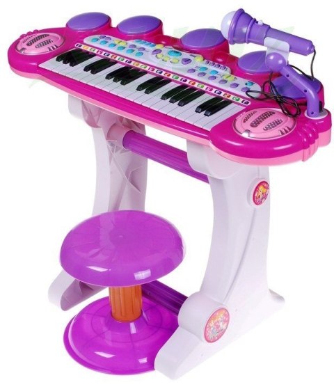 Keyboard Werble 3 Oktawy Niebieski