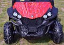 MEGA BUGGY 4X4, 2x12V SPEED NEW DLA 2 DZIECI, MĘKKIE KOŁA, MIĘKKIE SIEDZENIA/S2588