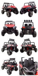 MEGA BUGGY 4X4, 2x12V SPEED NEW DLA 2 DZIECI, MĘKKIE KOŁA, MIĘKKIE SIEDZENIA/S2588