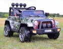 MEGA JEEP FULLTIME, NAPĘD 4X4, 1X12V ,WOLNY START/ MIĘKKIE KOŁA, FUNKCJA BUJANIA EXCLUSIVE LAKIER/7588