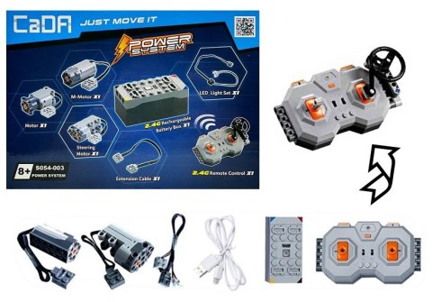 Samochód R/C z Klocków Zdalnie Sterowany 1696 elementów