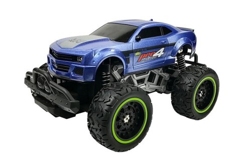 Auto Zdalnie Sterowane R/C Wysokie Koła Niebieskie