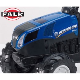 FALK Duży Traktor z przyczepką New Holland