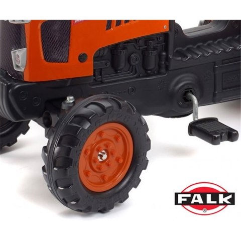 FALK traktor na pedałki Kubota z przyczepką