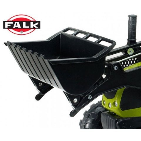 Falk Traktor Claas z Przyczepą i Łyżką na pedały
