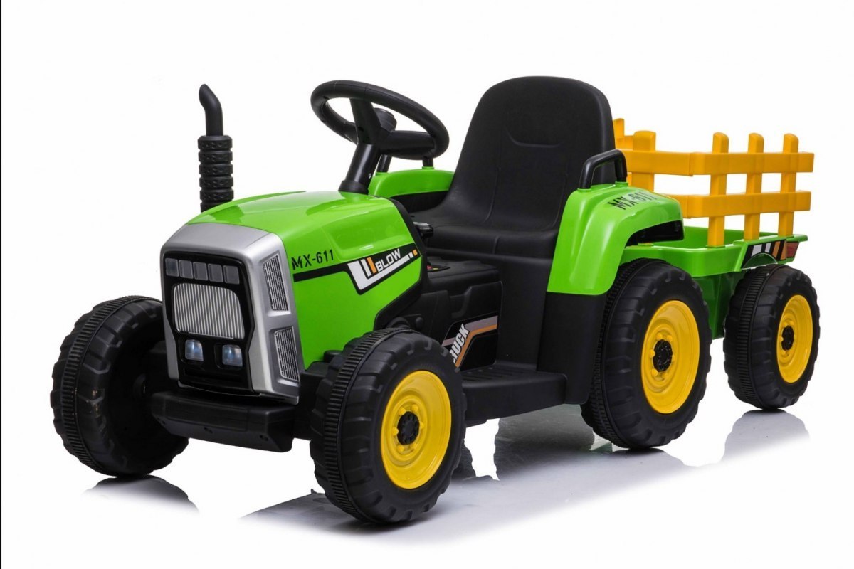 Pojazd Traktor z Przyczepą BLOW Zielony C1