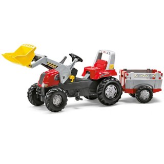 Rolly Toys Traktor na pedały z przyczepą i łyżką 3-8 Lat do 50kg