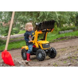 Rolly Toys rollyFarmTrac Traktor na pedały JCB z Łyżką Ciche Koła