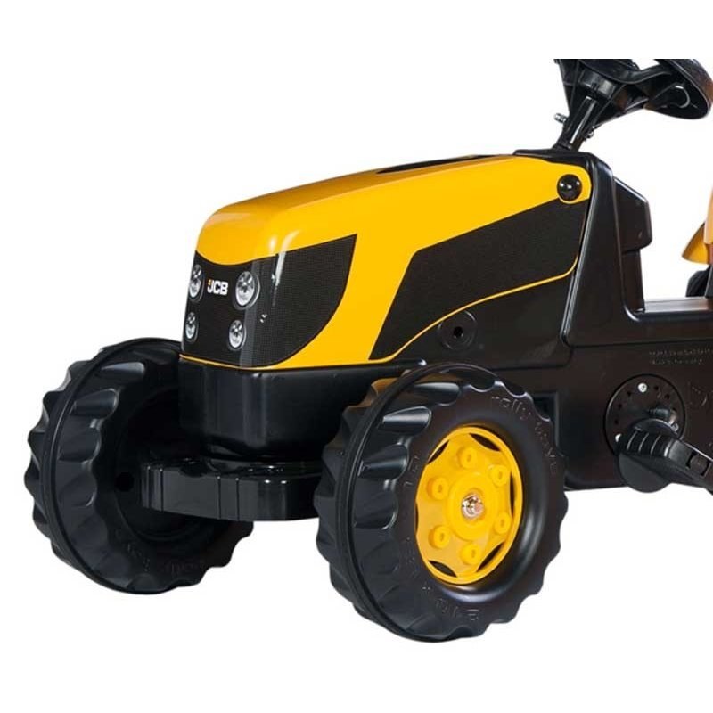 Rolly Toys rollyKid Traktor na pedały JCB z przyczepką 2-5 Lat