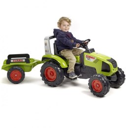 Falk Traktor Claas Axos 330 z przyczepą