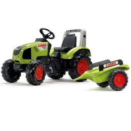 Falk Traktor Claas Axos 330 z przyczepą