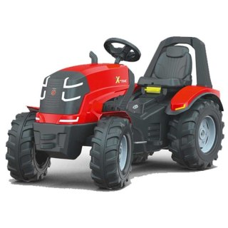 Rolly Toys Traktor na Pedały X-Track z Łyżką Ciche Koła PREMIUM 3-10 Lat
