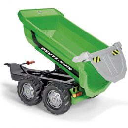 Rolly Toys rollyTrailer Przyczepa wywrotka Halfpipe Deutz-Fahr