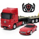 Autko R/C TIR Mercedes Benz Actros z Naczepą 1:26 Mercedes Benz AMG GT 1:24 RASTAR