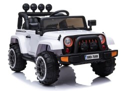 Auto na Akumulator Jeep BRD-7588 4x4 Biały