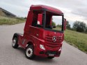 Auto na Akumulator Mercedes Actros Czerwone Lakier