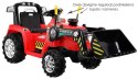 Pojazd Koparka Traktor Czerwona + PILOT