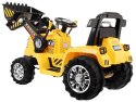 Pojazd Koparka Traktor Żółta + PILOT