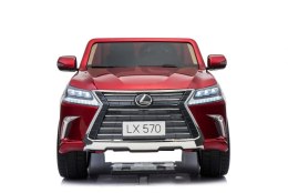 Pojazd Lexus LX570 Lakierowany Czerwony