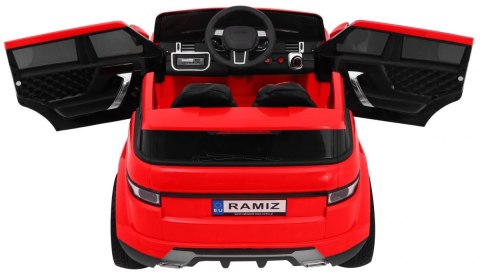 Pojazd Maxi Range Czerwony