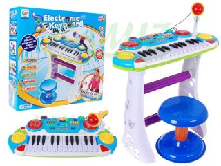 Keyboard 2 Oktawowy Niebieski