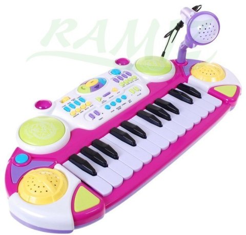 Keyboard 2 Oktawowy Niebieski