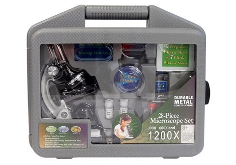 Mikroskop Dziecięcy w Walizce 28 elementów