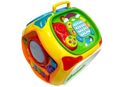 Interaktywny Sorter z Telefonem Nauka Kształtów