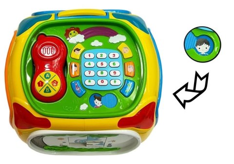 Interaktywny Sorter z Telefonem Nauka Kształtów