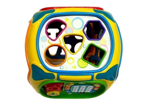 Interaktywny Sorter z Telefonem Nauka Kształtów