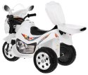 Pojazd Motorek BJX-088 Biały