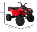 Pojazd Quad XL ATV, Pilot 2.4GHZ Czerwony