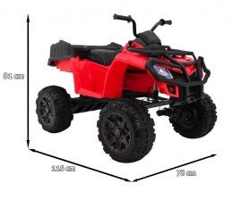 Pojazd Quad Terenowy 4x4 Czerwony