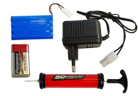 Autko Zdalnie Sterowane Podskakujące Czerwone